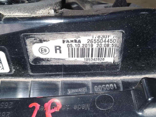 PILOTO TRASERO DERECHO INTERIOR RENAULT CLIO V 