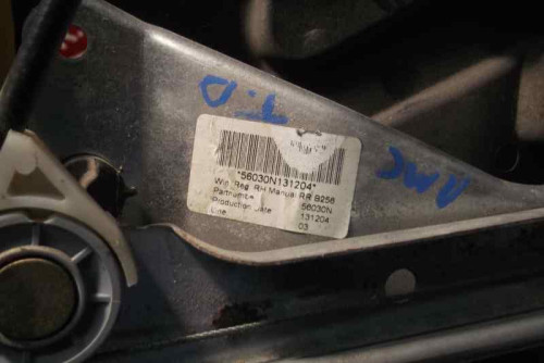 ELEVALUNAS TRASERO DERECHO Ford FIESTA (CBK) 