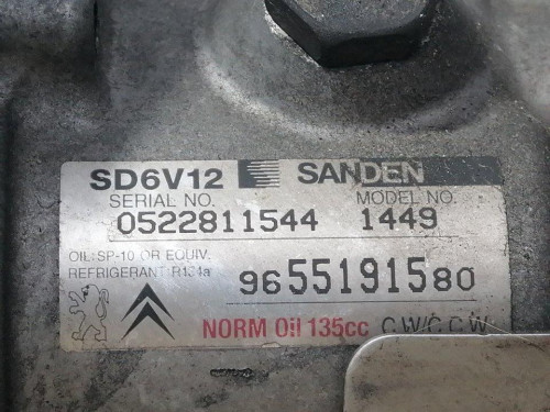  COMPRESOR AIRE ACONDICIONADO, CITROEN, XSARA PICASSO 