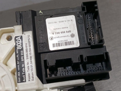 MOTOR ELEVALUNAS DELANTERO DERECHO, AUDI, A3 (8P1)