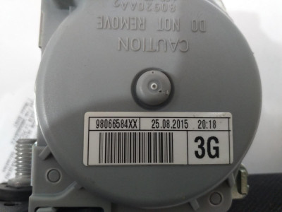 CINTURON SEGURIDAD TRASERO IZQUIERDO, CITROEN, C4 PICASSO/SPACETOURER