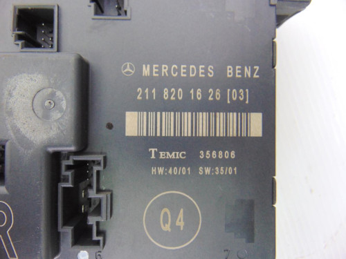  MODULO ELECTRONICO Mercedes-Benz CLASE E (BM 211) BERLINA 