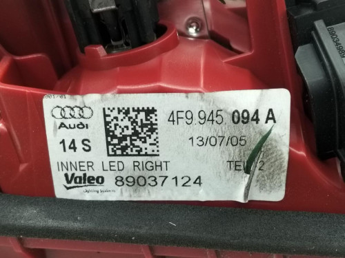  PILOTO TRASERO CENTRAL AUDI A6 AVANT (4F5) 