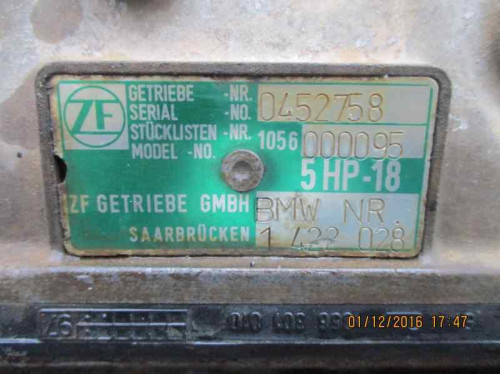 CAJA CAMBIOS BMW SERIE 5 BERLINA (E39) 