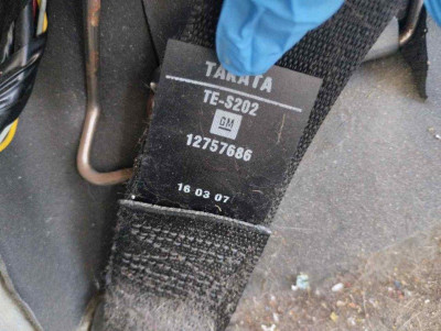 CINTURON SEGURIDAD TRASERO DERECHO, SAAB, 9-3 BERLINA