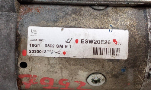  MOTOR ARRANQUE RENAULT SCENIC III (JZ) 