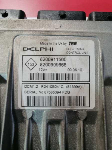  CENTRALITA MOTOR UCE RENAULT CLIO III 