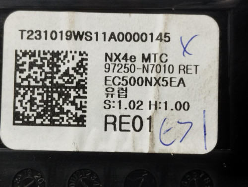 MANDO CLIMATIZADOR Hyundai TUCSON (NX) 