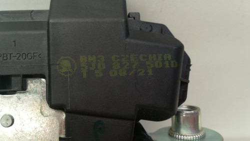  CERRADURA MALETERO / PORTON SKODA FABIA (5J2) 