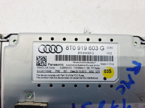 PANTALLA MULTIFUNCION Audi A4 BERLINA (8K2) 