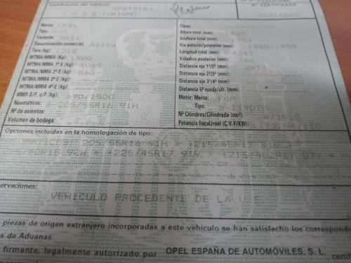  OPEL ASTRA H BERLINA 