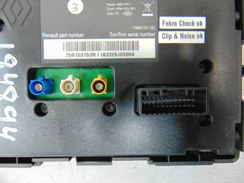  PANTALLA MULTIFUNCION RENAULT SCENIC III (JZ) 