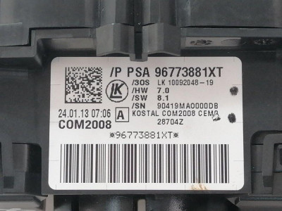 MANDO LUCES, CITROEN, DS3