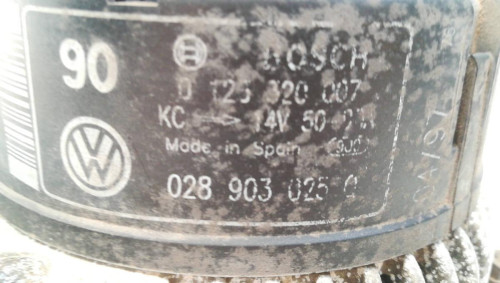  ALTERNADOR SEAT IBIZA (6K1) 