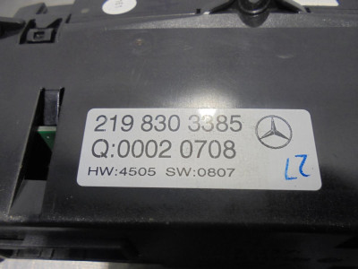 MANDO CLIMATIZADOR, MERCEDES-BENZ, CLS (BM 219)
