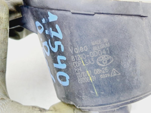  FARO ANTINIEBLA DERECHO TOYOTA AURIS (E15) 