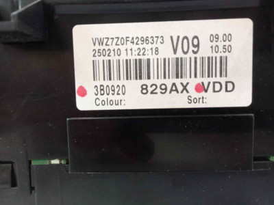 CUADRO CUENTA KILOMETROS