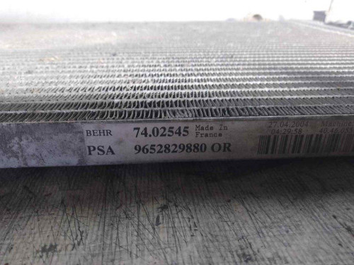 CONDENSADOR / RADIADOR AIRE ACONDICIONADO Citroen XSARA PICASSO 