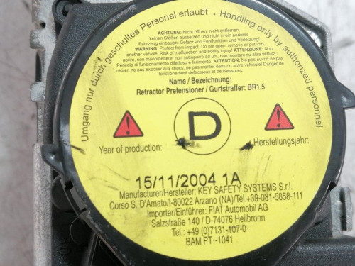  CINTURON SEGURIDAD DELANTERO DERECHO ALFA ROMEO 147 (190) 