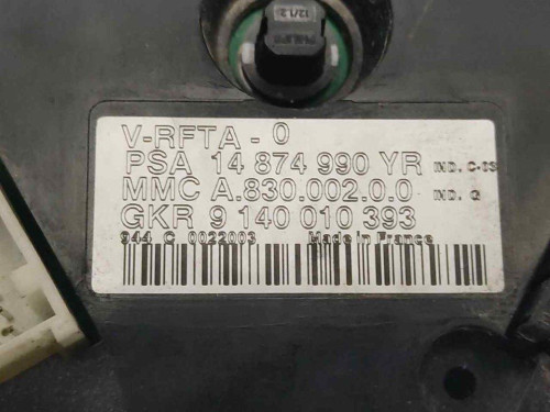  MANDO CLIMATIZADOR CITROEN C8 