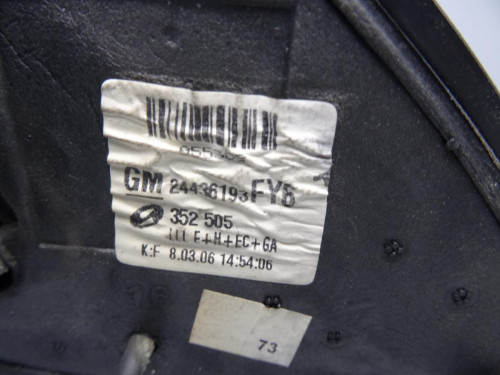  RETROVISOR IZQUIERDO, OPEL, VECTRA C BERLINA 