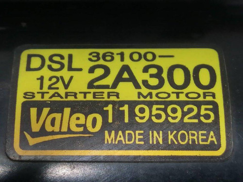  MOTOR ARRANQUE, KIA, CEED (ED) 