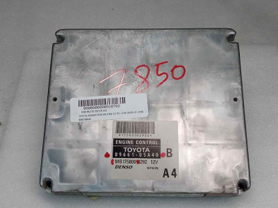 CENTRALITA MOTOR UCE, TOYOTA, AVENSIS BERLINA (T25)