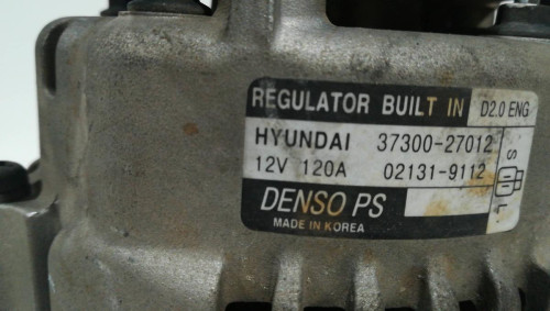  ALTERNADOR Hyundai TUCSON (JM) 