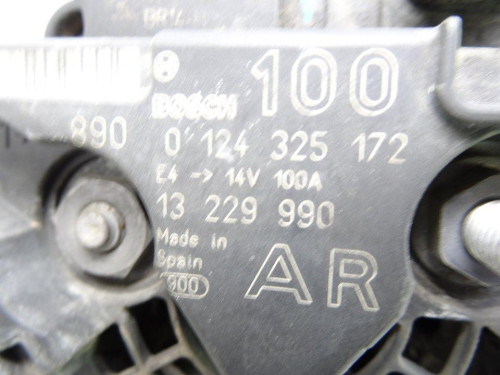 ALTERNADOR, OPEL, ZAFIRA B
