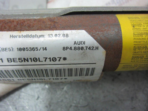  AIRBAG CORTINA DELANTERO DERECHO AUDI A3 SPORTBACK (8PA) 
