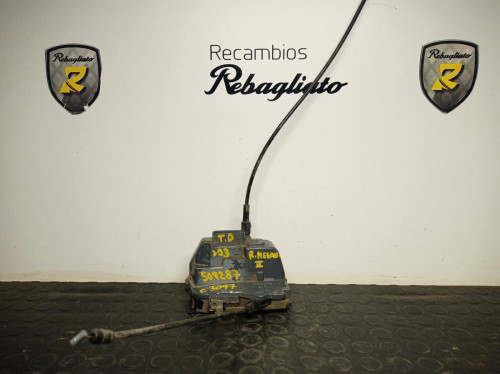  CERRADURA PUERTA TRASERA DERECHA, RENAULT, MEGANE II CLASSIC BERLINA 