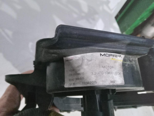  ELECTROVENTILADOR, FIAT, II DOBLÒ (263) CARGO 