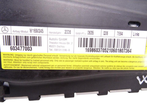  AIRBAG LATERAL IZQUIERDO Mercedes-Benz CLASE A (BM 169) 