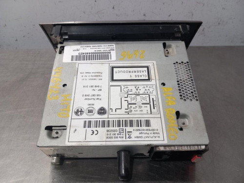  SISTEMA AUDIO / RADIO CD, ALFA ROMEO, MITO (145) 