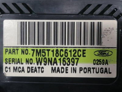 MANDO CLIMATIZADOR, FORD, FOCUS BERLINA (CB4)