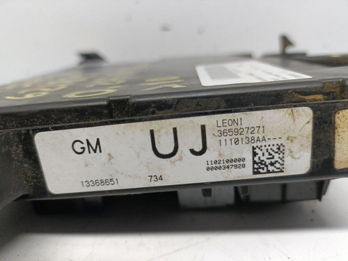  CAJA RELES / FUSIBLES, OPEL, ZAFIRA C TOURER 