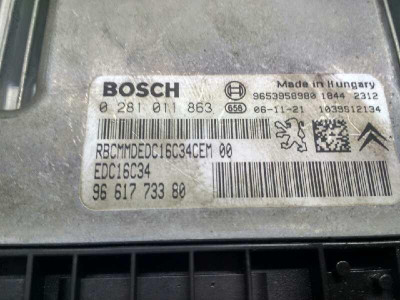 CENTRALITA MOTOR UCE, PEUGEOT, 307 BERLINA (S2)