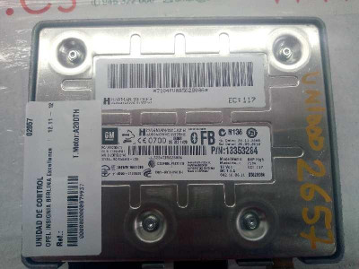 MODULO ELECTRONICO, OPEL, INSIGNIA BERLINA