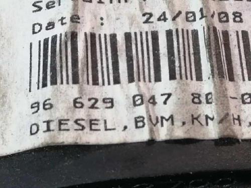  CUADRO INSTRUMENTOS PEUGEOT 207 SW 