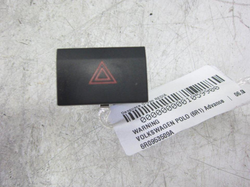  WARNING Volkswagen POLO V (6R1) 