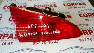 PILOTO TRASERO IZQUIERDO, Peugeot, 607 (S1)(12.2000)