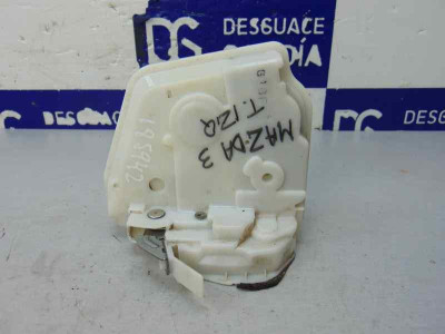 CERRADURA PUERTA TRASERA IZQUIERDA, MAZDA, 3 BERLINA (BL)