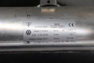 ACUMULADOR CENTRAL AMORTIGUACION, PORSCHE, CAYENNE (TIPO 9PA)
