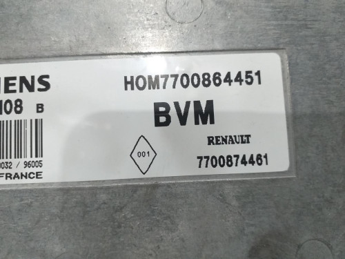 CENTRALITA MOTOR UCE RENAULT MEGANE I BERL./ BERL. CON PORTÓN (BA0) 