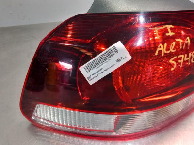 PILOTO TRASERO IZQUIERDO, VOLKSWAGEN, GOLF VI (5K1)(10.2008)