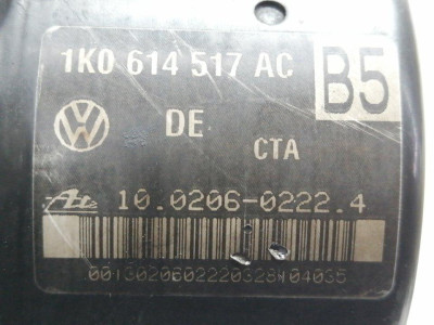 ABS, VOLKSWAGEN, TOURAN (1T2)
