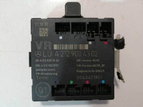  MODULO ELECTRONICO MERCEDES-BENZ CLASE E (BM 212) LIM. 