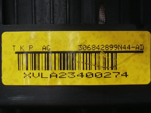  KIT AIRBAG VOLKSWAGEN GOLF VI (5K1)(10.2008) 