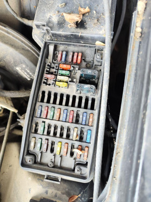 CAJA RELES / FUSIBLES, MERCEDES-BENZ, CLK (BM 208) COUPE