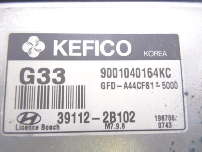 CENTRALITA MOTOR UCE, HYUNDAI, I30 (FD)